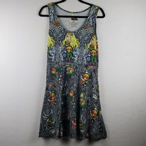 Legend of Zelda Themed Gray Dress